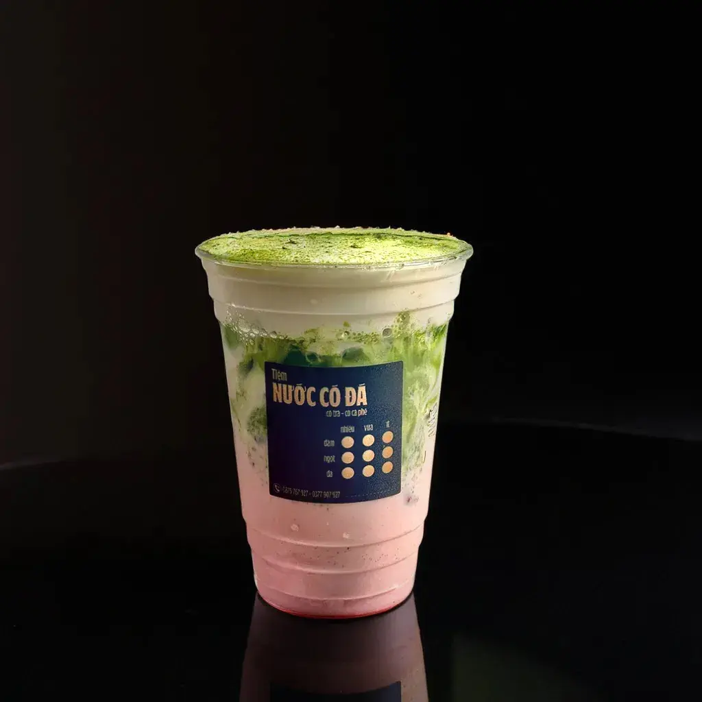 Hình ảnh Berry - Matcha Latte