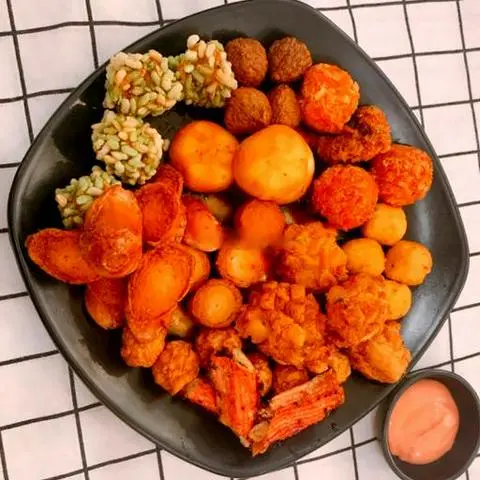 Hình ảnh Combo  cá viên chiên