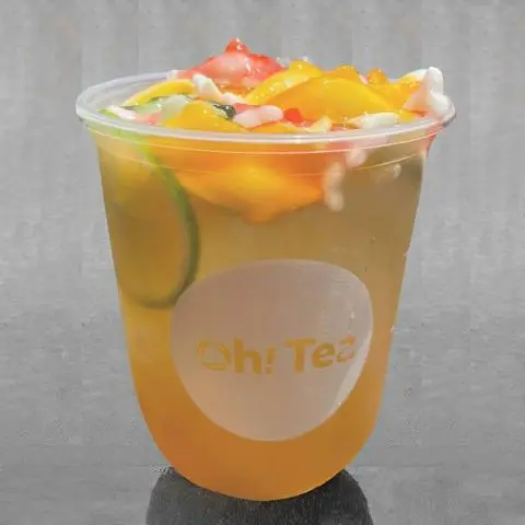Hình ảnh Trà chanh con cá hạt chia