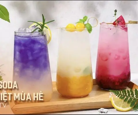 Hình ảnh Soda Uyên Ương Trân Châu Giòn