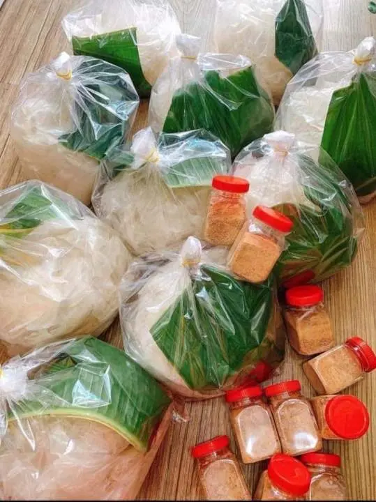 Hình ảnh 400gr  Bánh Tráng Ủ Bơ  kèm muối nhuyễn