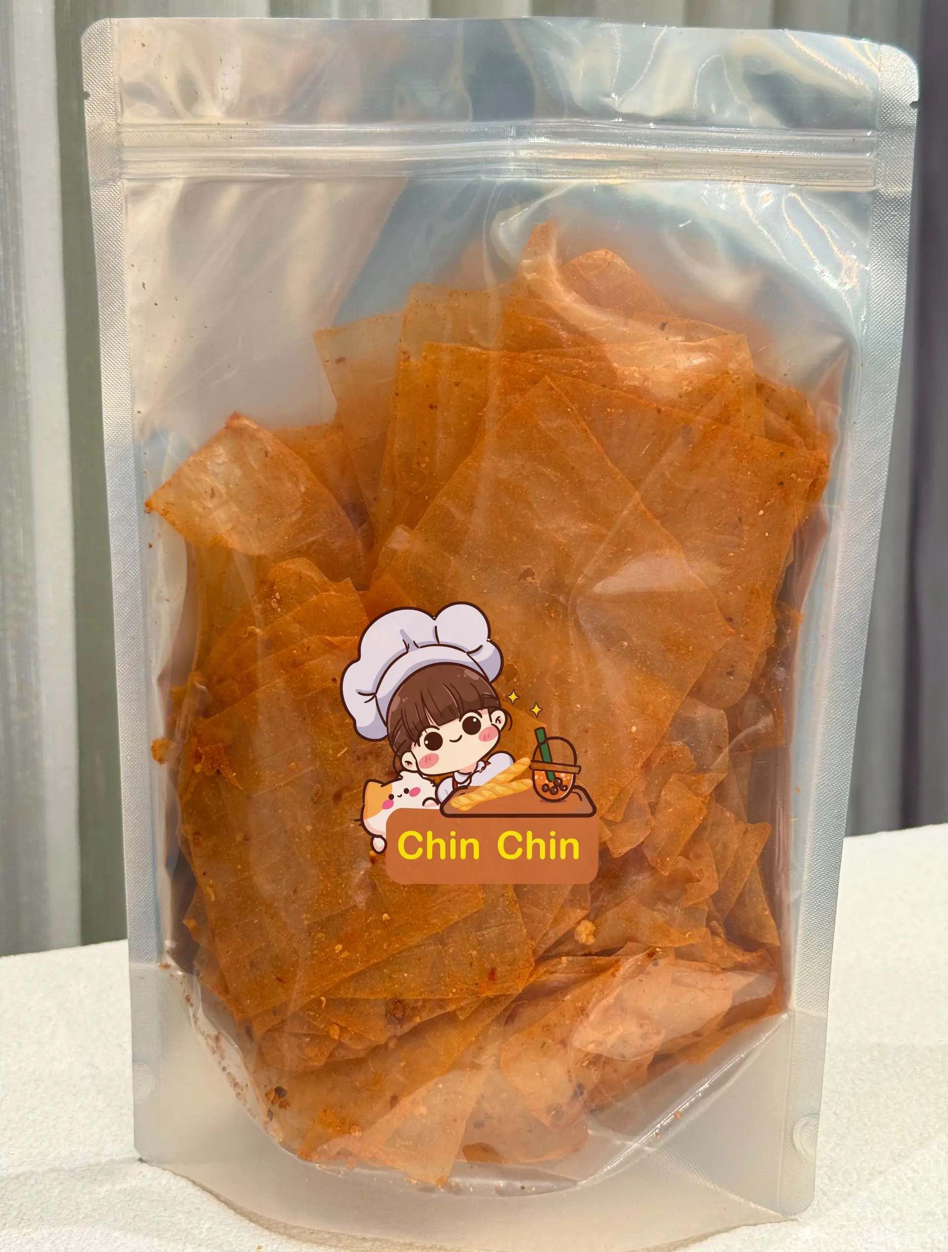 Hình ảnh 200g Bánh tráng muối nhuyễn cay 