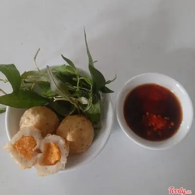 Hình ảnh Bánh bao Nhân Cá Hồi Chiên - 2 viên