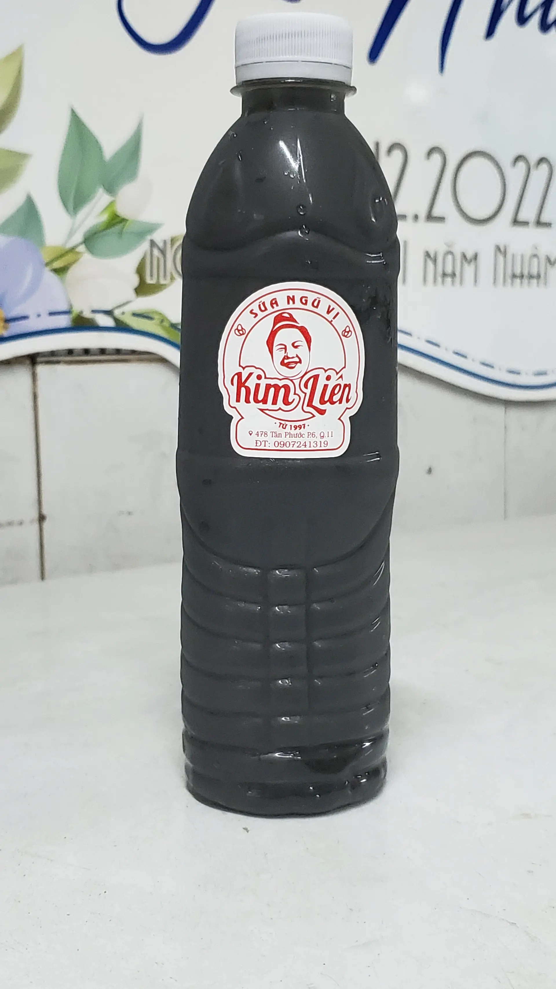 Hình ảnh Sữa mè đen có đường