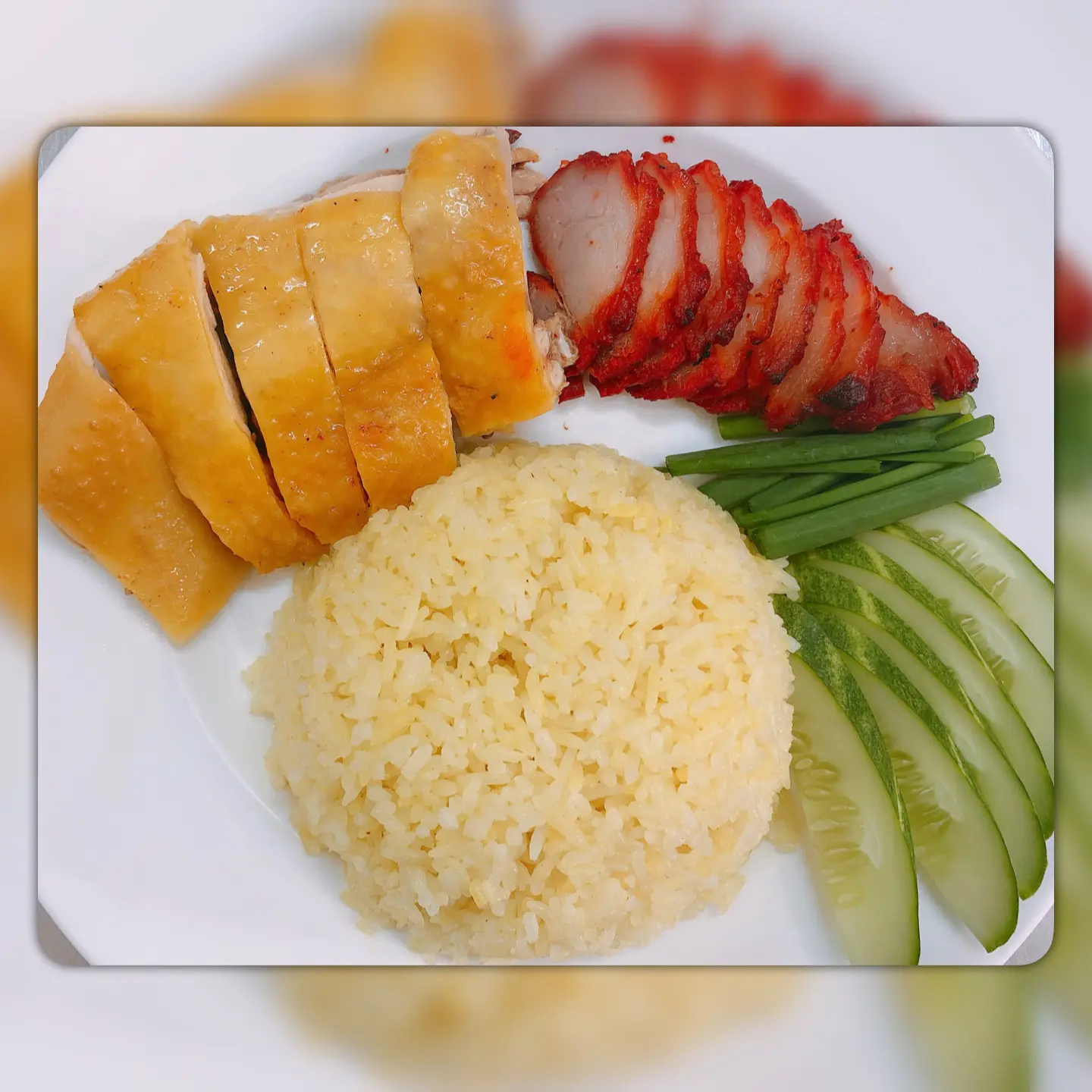 Hình ảnh Cơm gà xá xíu