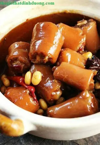 Hình ảnh Đuôi Heo Hầm Thuốc Bắc 