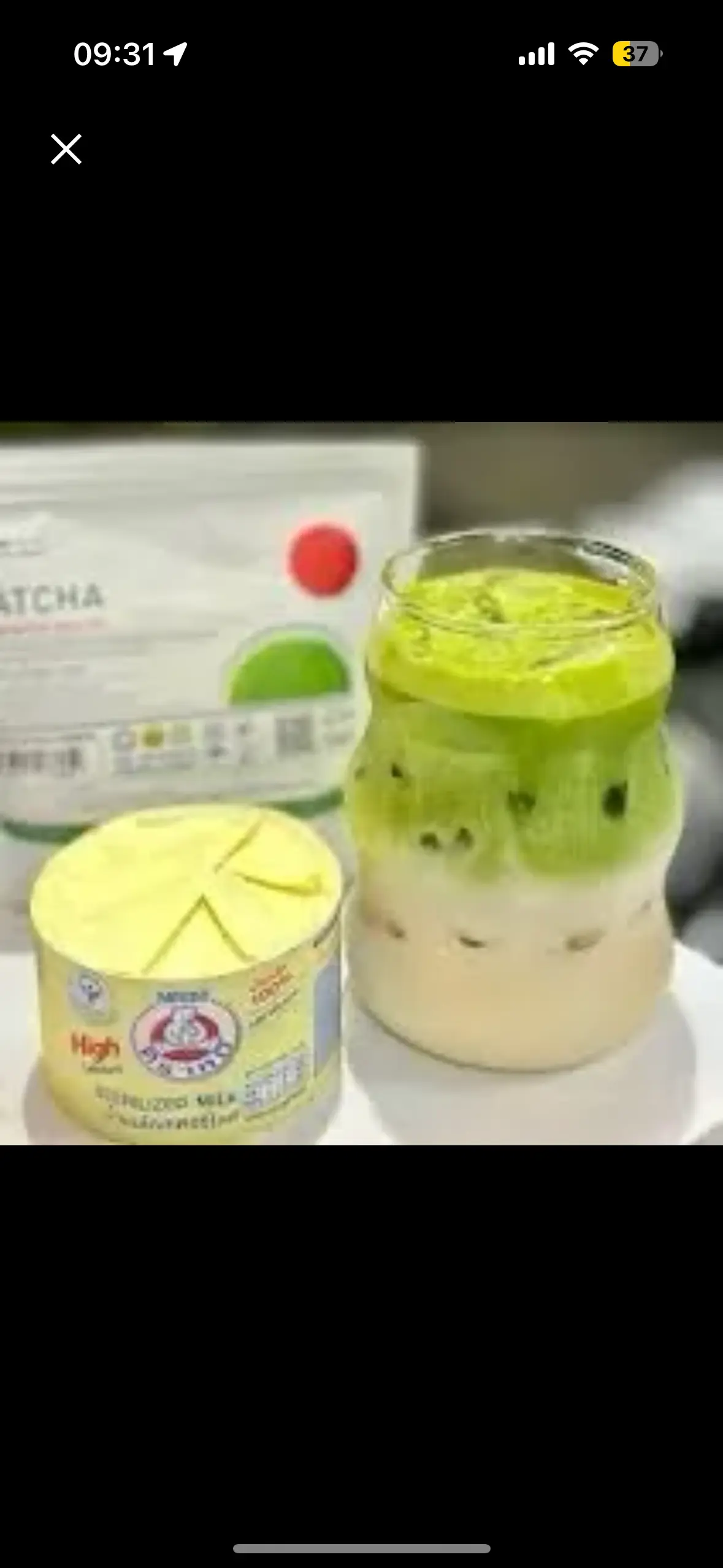 Hình ảnh Sữa gấu matcha