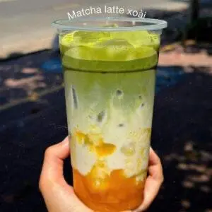 Hình ảnh Matcha latte xoài