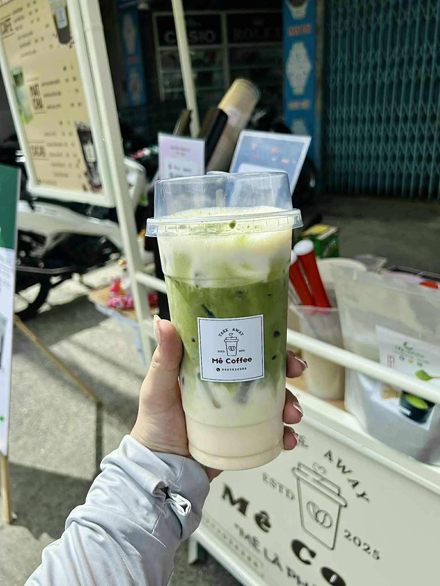 Hình ảnh Matcha kem muối size L