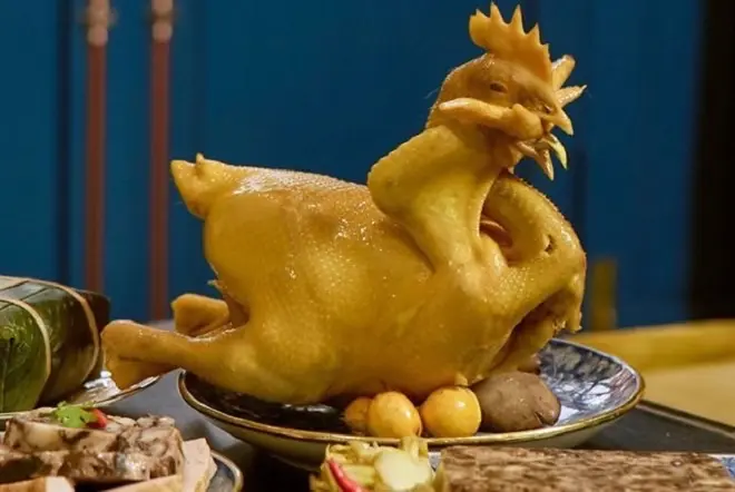 Hình ảnh gà cúng tài Lộc 