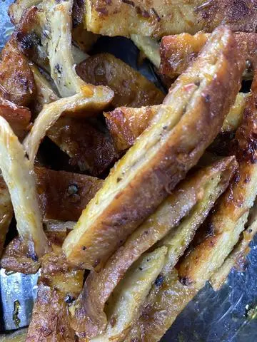 Hình ảnh Cơm bao từ chiên sa tế 