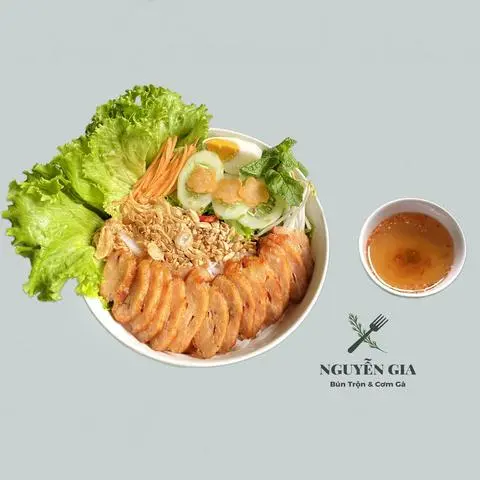Hình ảnh Bún Trộn Nem Nướng