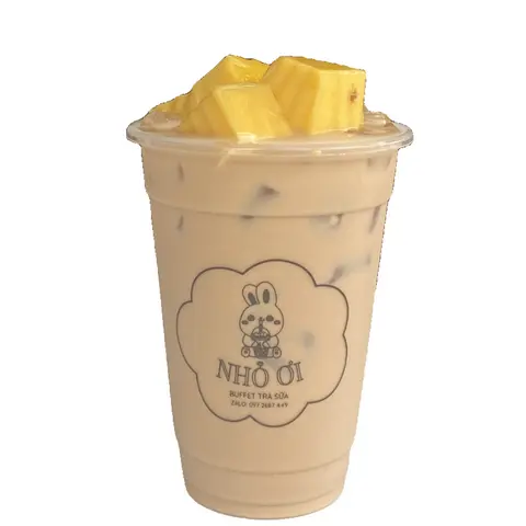 Hình ảnh Trà Sữa Pudding Trứng Mềm Mại