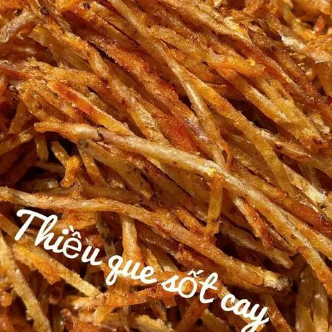 Hình ảnh Cá thiều que sốt cay (250g) 