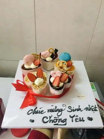 Hình ảnh Bánh cup tim