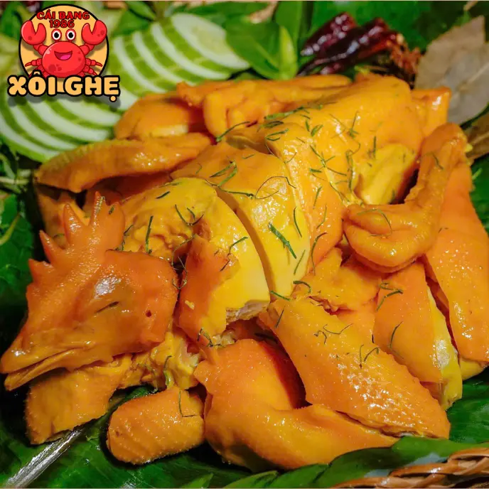 Hình ảnh Gà Ủ Muối Hoa Tiêu (Nguyên con Size L )