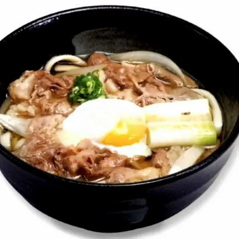 Hình ảnh Mì UDon Bò Mỹ nóng