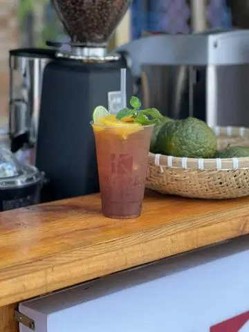 Hình ảnh Trà đào hạt chia