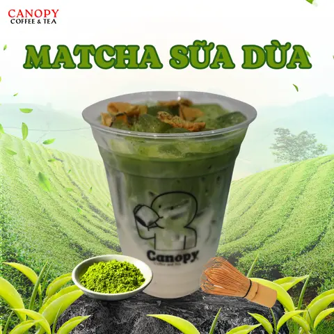 Hình ảnh Matcha sữa dừa