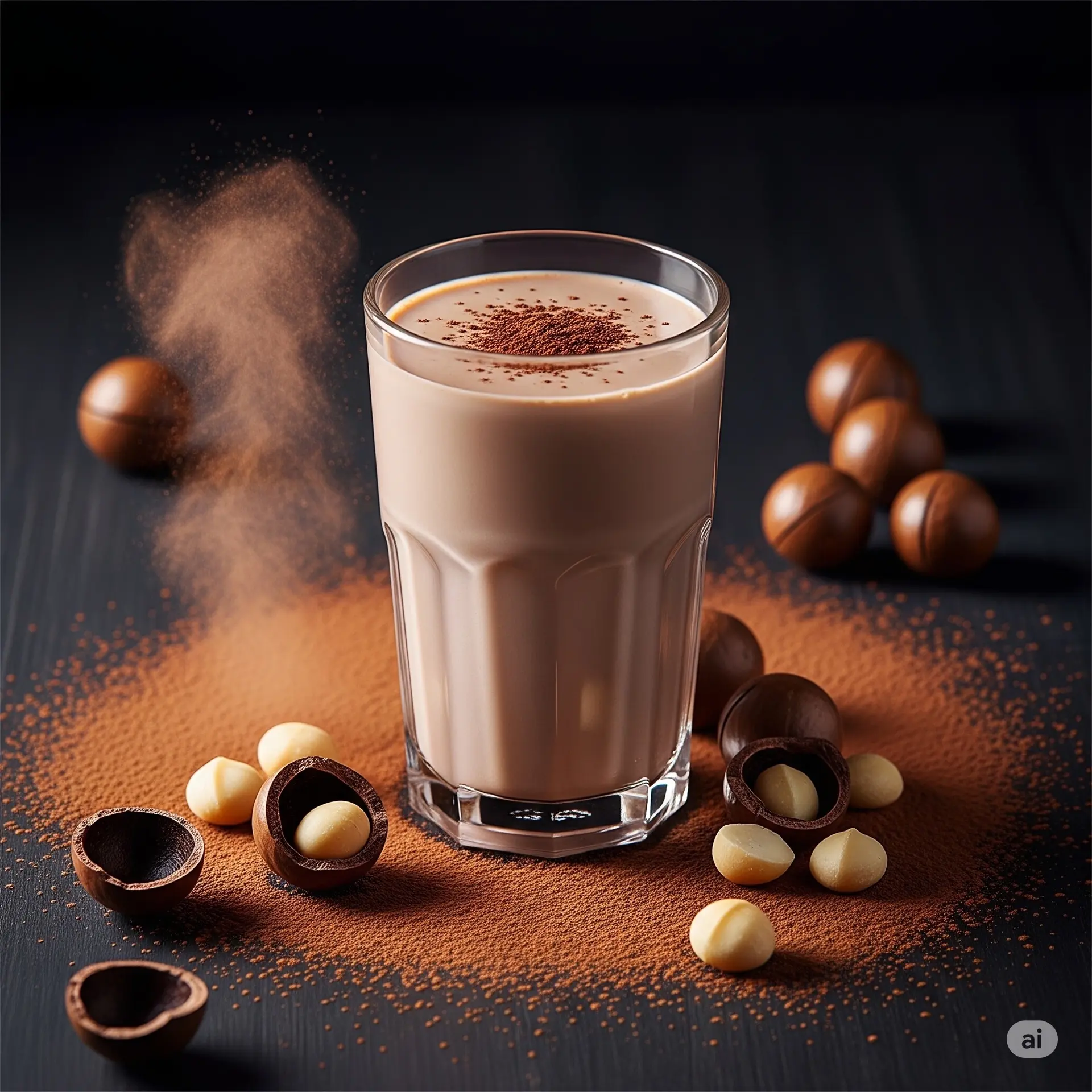 Hình ảnh Sữa macca Cacao