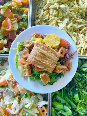 Hình ảnh Cơm chay đậu hũ ky