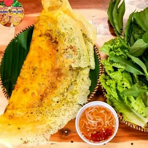 Hình ảnh Combo 1: 3 cái Bánh xèo nhân đậu xanh,giá,củ hủ dừa