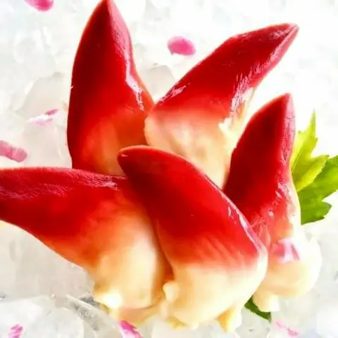 Hình ảnh Sashimi Sò Đỏ Nhật - Hokkigai Sashimi - 6pcs SH9