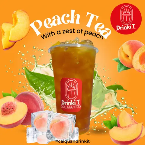 Hình ảnh Trà đào Premium 