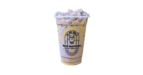 Hình ảnh Trà sữa sốt khoai môn size L