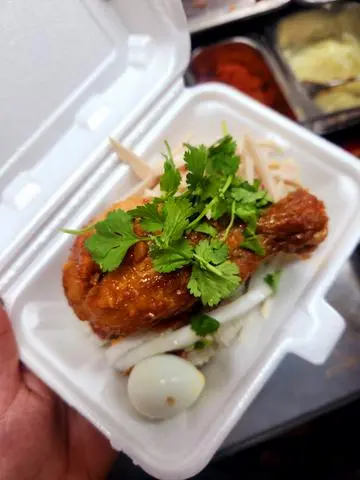 Hình ảnh xôi đùi gà