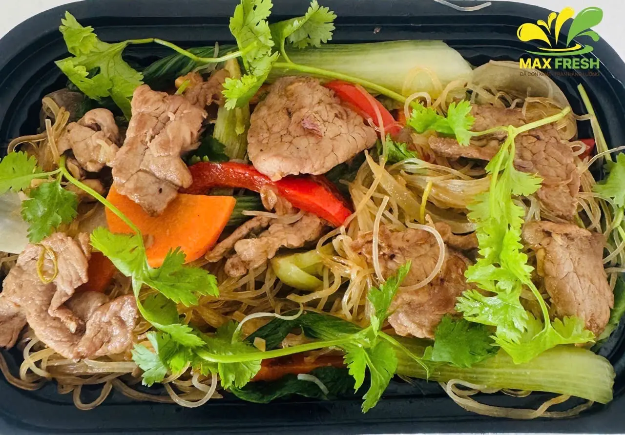 Hình ảnh Miến xào bò