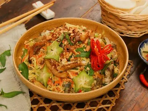 Hình ảnh Gỏi Xoài Khô Cá Lóc