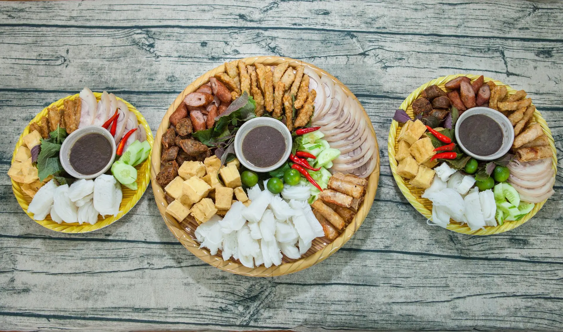 Hình ảnh Bún đậu thập cẩm 2 người