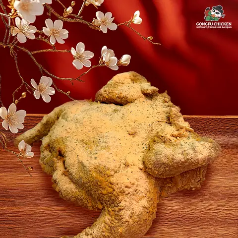Hình ảnh Gà Phủ Phô Mai Tuyết - 1/2 Con