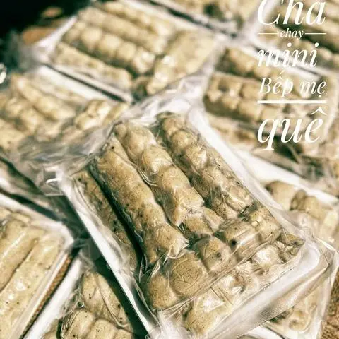 Hình ảnh Chả Lụa Chay Mini Khay 1kg