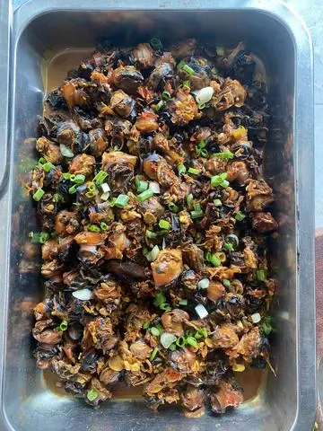 Hình ảnh ốc xào xả ớt