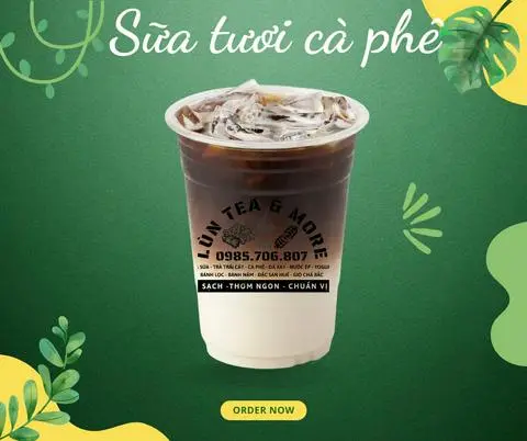 Hình ảnh Sữa tươi cà phê
