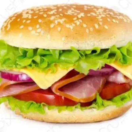 Hình ảnh Hamburger ham cheese 