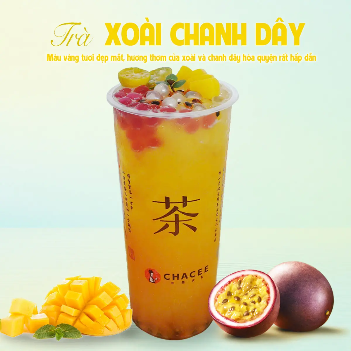 Hình ảnh TRÀ XOÀI CHANH DÂY