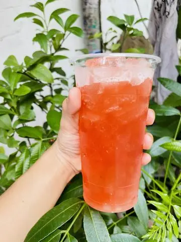 Hình ảnh Hồng trà dâu