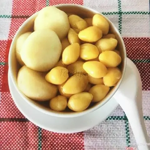 Hình ảnh Chè bạch quả củ năng