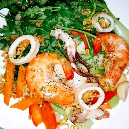 Hình ảnh Mì xào hải sản
