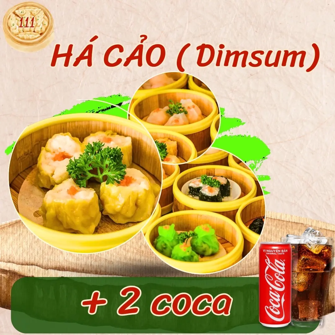 Hình ảnh Combo Há Cảo Sum Vầy 32 Viên tặng Coca
