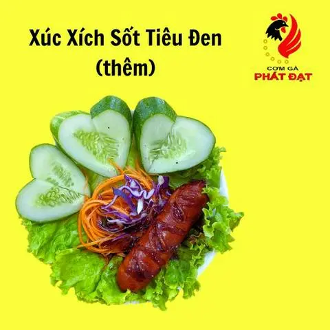 Hình ảnh Xúc Xích Sốt Tiêu Đen