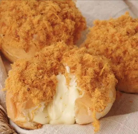 Hình ảnh BÁNH MÌ PHOMAI CHÀ BÔNG GÀ CAY 5 BÁNH