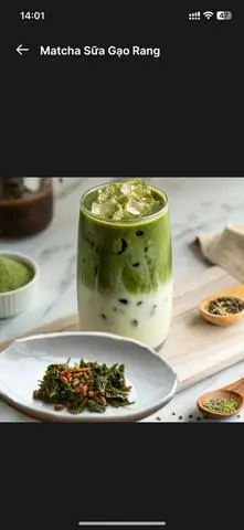 Hình ảnh Matcha Sữa Gạo