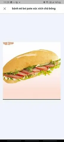 Hình ảnh Bánh mì kẹp xúc xích(2 cây)