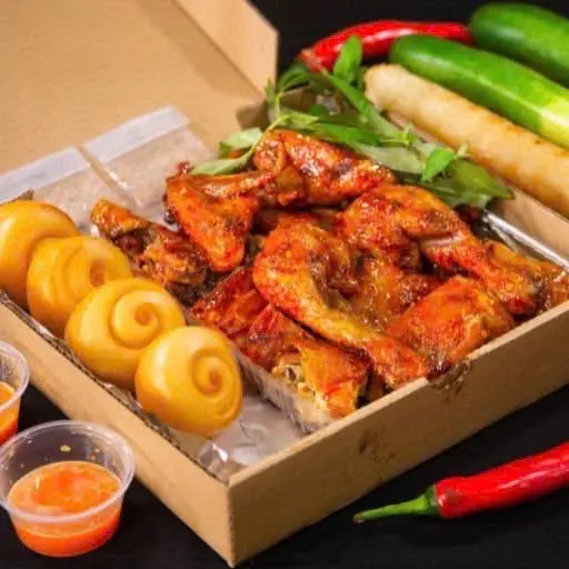 Hình ảnh Combo gà quay truyền thống