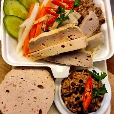 Hình ảnh Xôi mặn pate chả