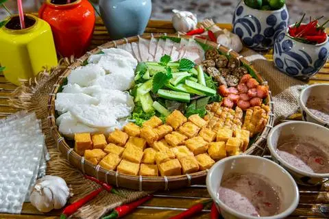Hình ảnh Bún Đậu Thập Cẩm 2 Người + 1 Bún Thêm